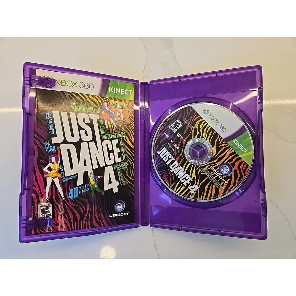 Just Dance 4 Microsoft Xbox 360‎ Kinect Family Game
